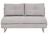 Schlafsofa 3-Sitzer JERSLEV Stoff Grau
