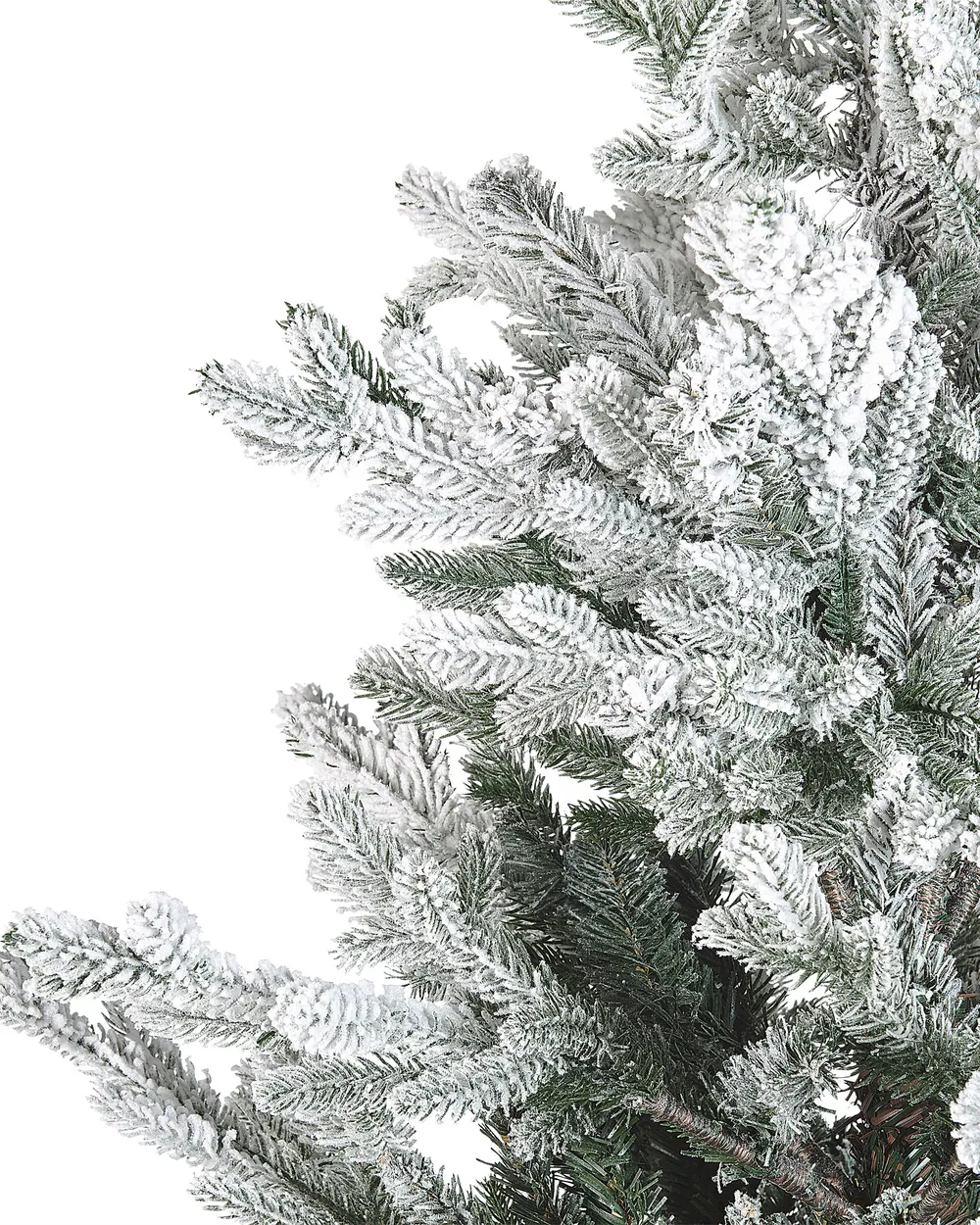 Künstlicher Weihnachtsbaum mit Schnee BRISCO 180 cm Weiß_832223