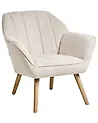 Sessel TORUD Stoff Hellbeige