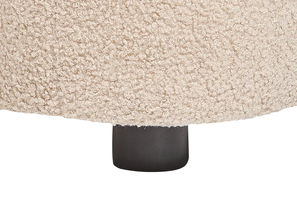 Sofa 3-Sitzer LEIREN Bouclé Beige_920710