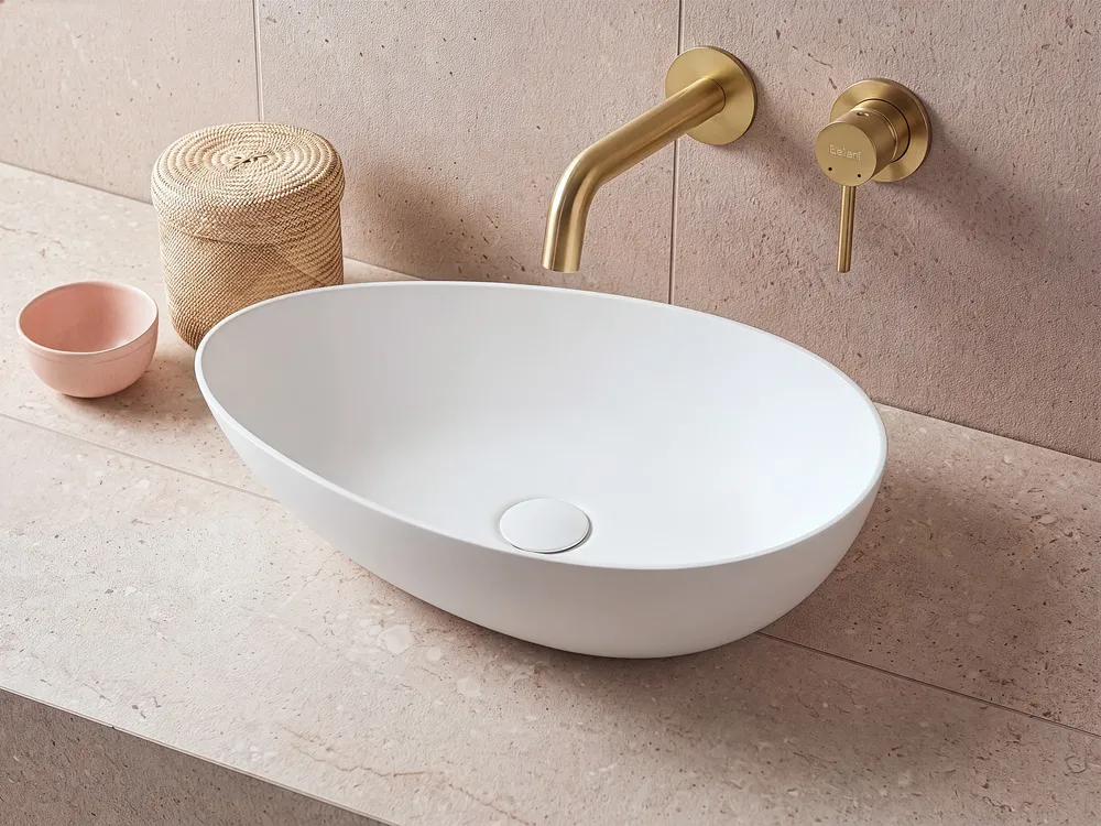 Countertop Basin SAUZAL 600 x 350 mm White_1098831