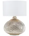 Tischlampe MADON Glas Gold
