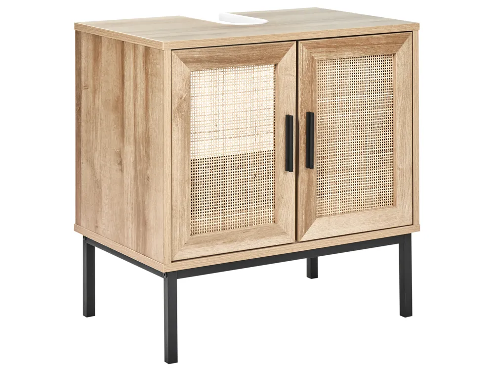 Waschbeckenunterschrank ROSELL 60 cm Hellbraun
