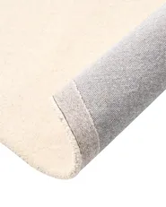 Rug VASCO Off-White ø 140 cm Wool_1068692