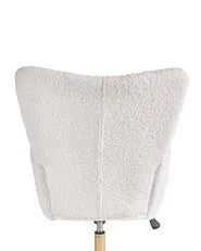 Bürostuhl OULU Bouclé Weiß_1064604
