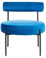 Armchair ALPHA Velvet Navy Blue_860912