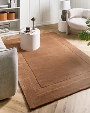 Teppich KARGIL Braun 160 x 230 cm Wolle_1068861