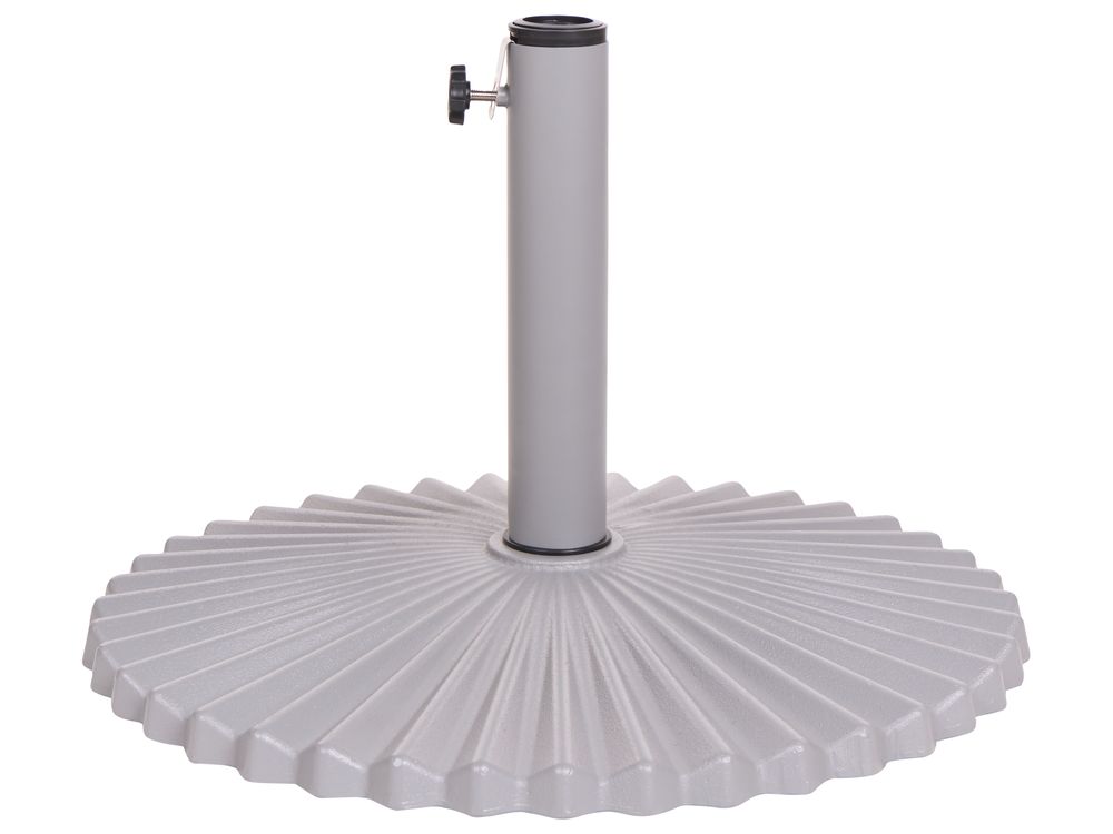 Parasol Base CAREZZA Round Grey 21 kg