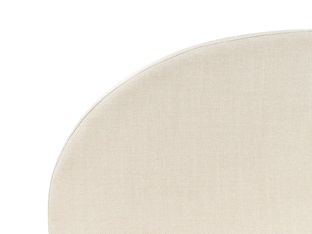 Ottoman Bed VAUCLUSE Fabric Beige 160 x 200 cm (EU King Size)_876844