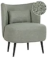 Sessel OTSBY Bouclé Hellgrün