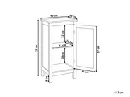 Badezimmerschrank ALAMOS 40 cm Weiß_959324