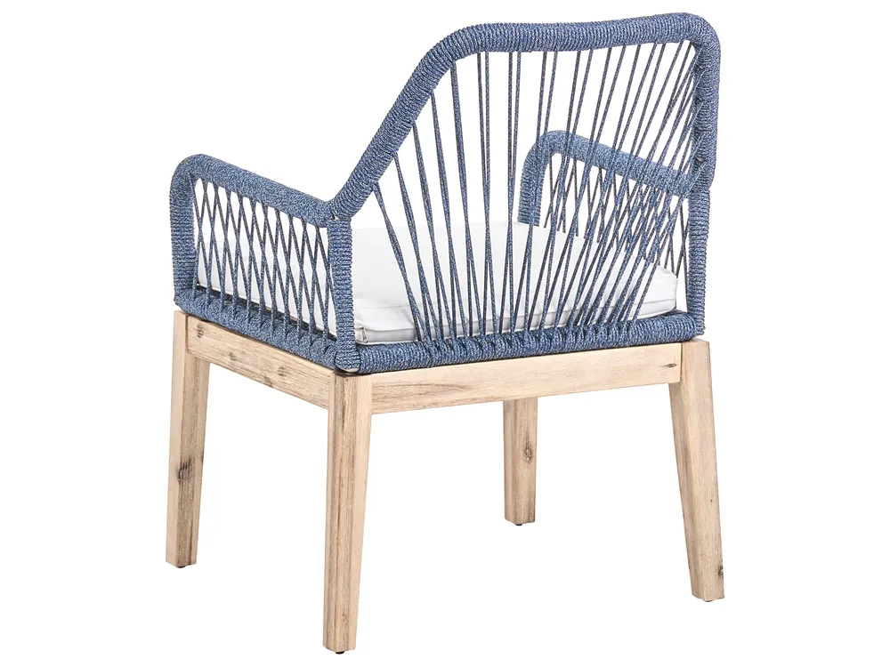 Gartenmöbel Set 6-Sitzer OLBIA Marineblau_1073619