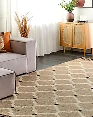 Rug ORENCIK Beige 200 x 300 cm Jute_1183744