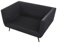 Sofa Set 4-Sitzer BOLGA Stoff Schwarz_1076031