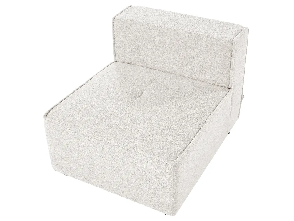 Modular Corner Sofa 4 Seater AXEBO Boucle Off-White Right Hand_1075545