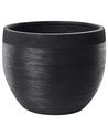 Blumenkübel ZAKROS 50 cm Schwarz