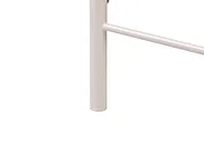 Bett mit Lattenrost Metall LYRA 160 x 200 cm Hellbeige_1162034