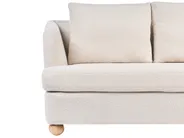 Sofa 2-Sitzer RATTVIK Bouclé Cremeweiß_1066667