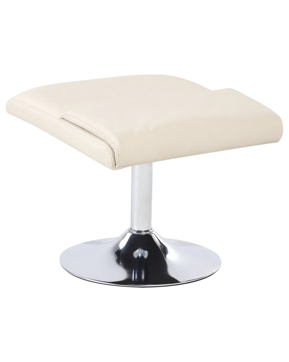 Massagestuhl LEGEND mit Fußstütze Kunstleder Hellbeige_963869