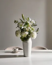 Künstlicher Blumenstrauß PARREIRA 67 cm Weiß_1028384
