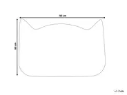 Fußmatte CALIRAYA Bunt 60 x 90 cm Katze Kokosfasern_1013218