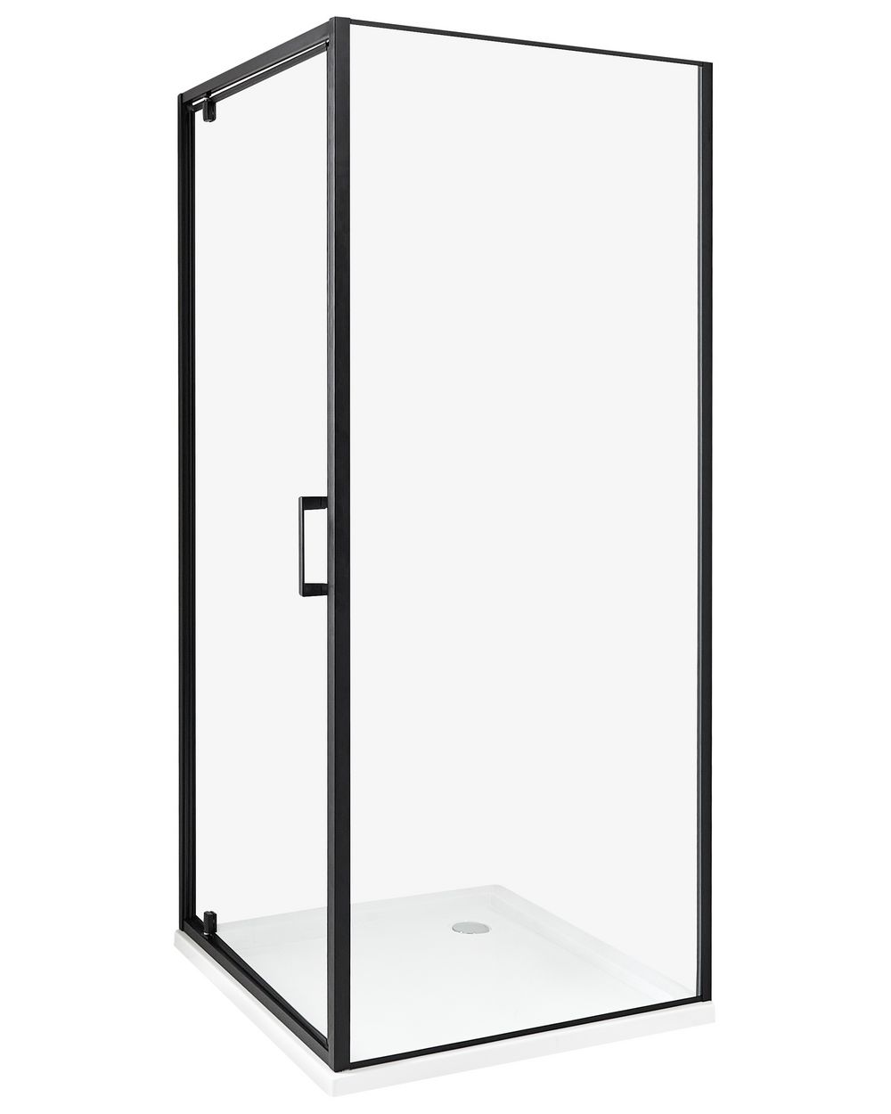 Douchecabine DARLI 80 x 80 x 185 cm Zwart