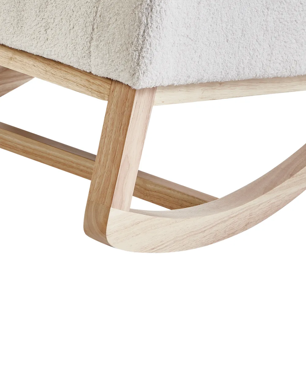 Schaukelsessel ALSTA Bouclé Cremeweiß_967615