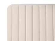 Bett mit Lattenrost Samtstoff LUNAN 120 x 200 cm Hellbeige_1025678