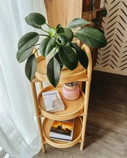 Side Table TROOLIE Rattan Natural_1020300