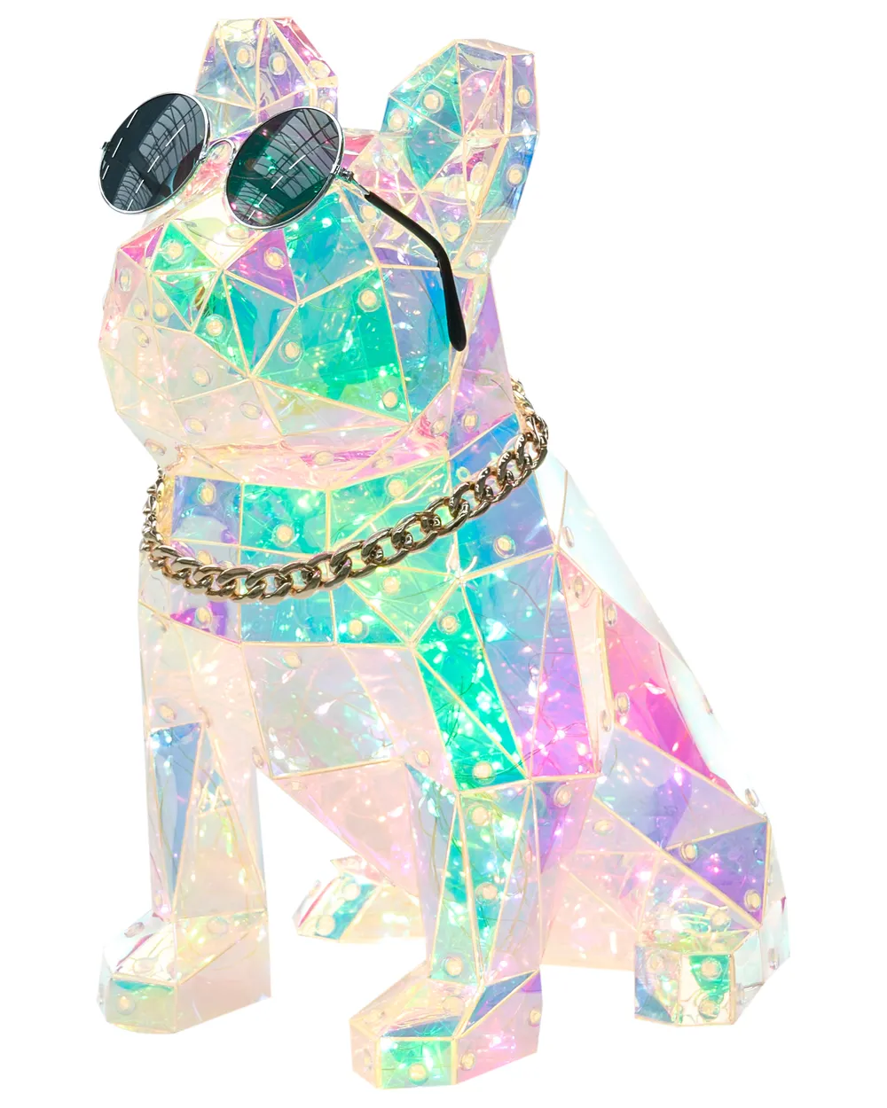 LED Dekoration Hund JONKU Bunt