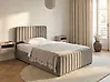 Ottoman Bed LUNAN Taupe 120 x 200 cm (EU Small Double)