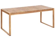 Gartenmöbel Set 8-Sitzer SASSARI II inkl. Kissen zertifiziertes Akazienholz Blau_924013