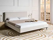 Bed Fabric CORIO 180 x 200 cm (EU Super King) Light Beige_1187211