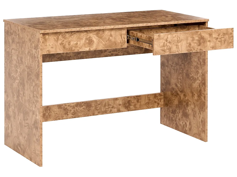 Home Office Desk RONDANE 110 cm 50 cm Burl Effect_1176674