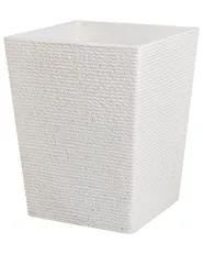 Set of 2 Plant Pots CYRODALIS 42 cm White_1123838