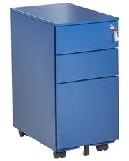 Büroschrank BOLSENA Metall Blau_1003664