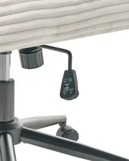 Desk Chair GEDDES Corduroy White_1010162