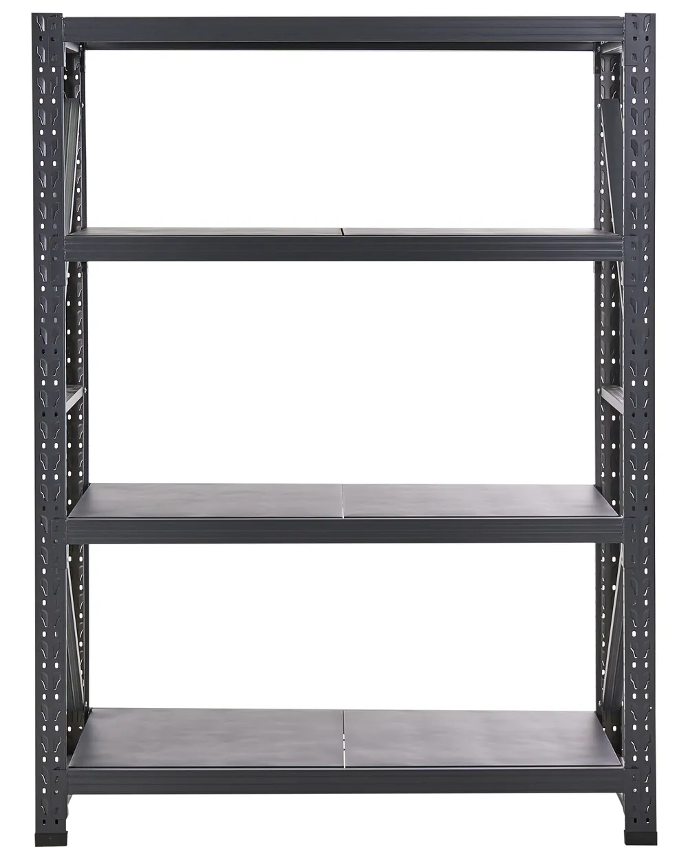 Garagenregal FIUGGI 150 cm 200 cm Metall Schwarz_1011214