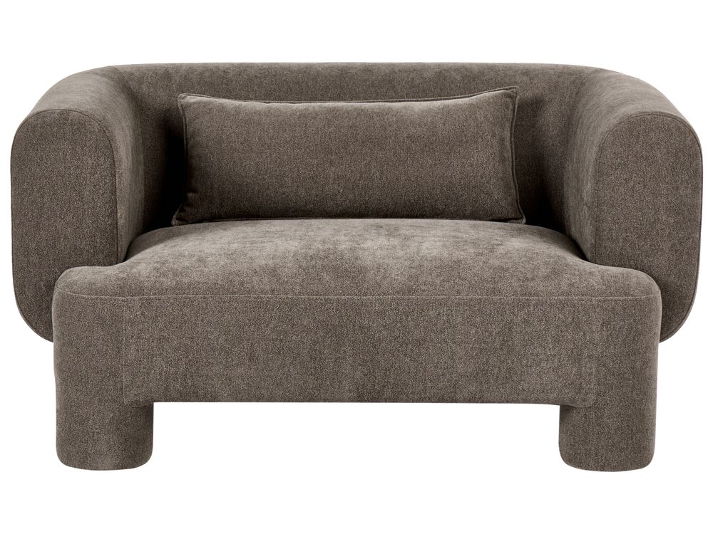 Sofa 2-Sitzer HOGBO Stoff Braun