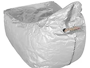 Navlaka za vreću za sjedenje DROP 63 cm 75 cm Srebrni_1169192