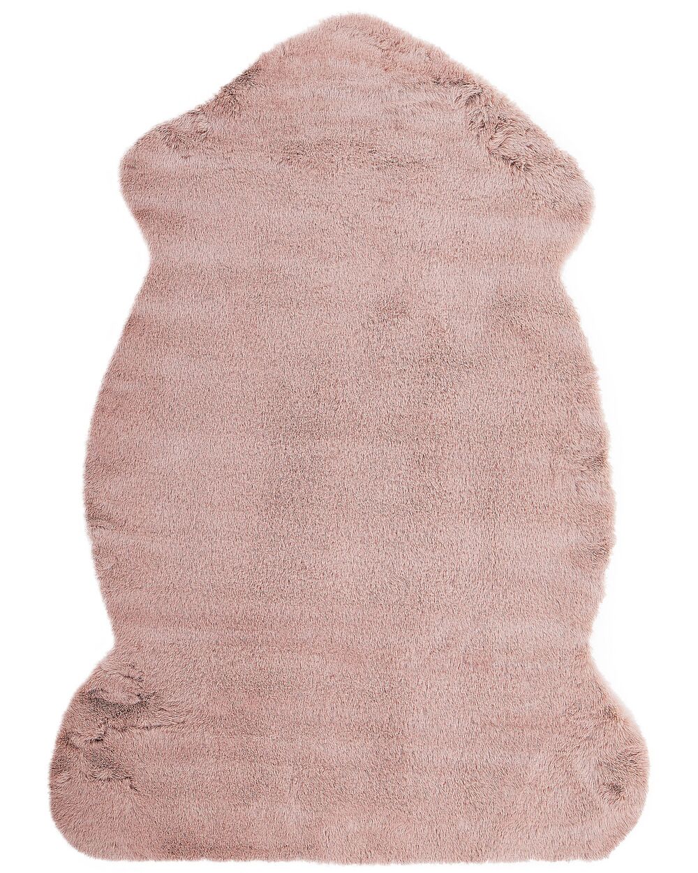 Faux Fur Rug UNDARA Pink 60 x 90 cm