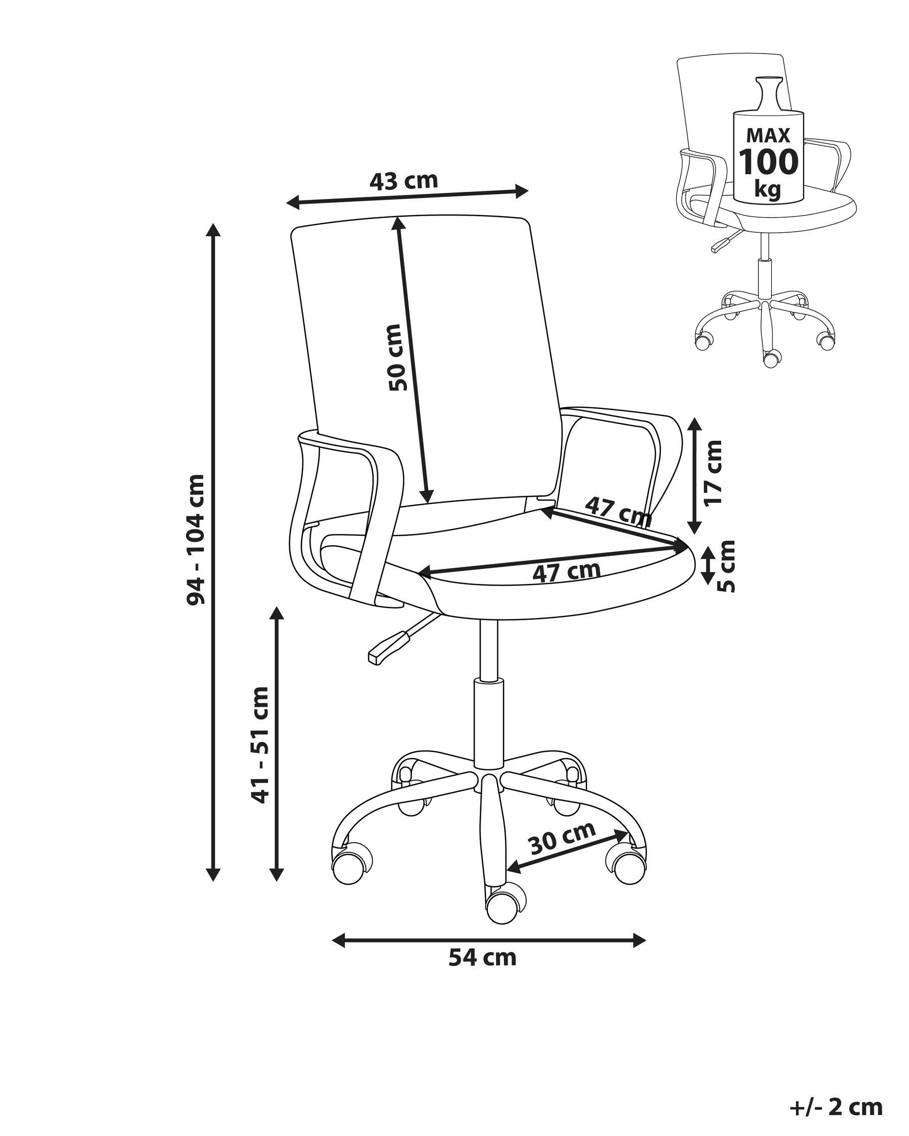 Office Chair EASE Blue_1051702