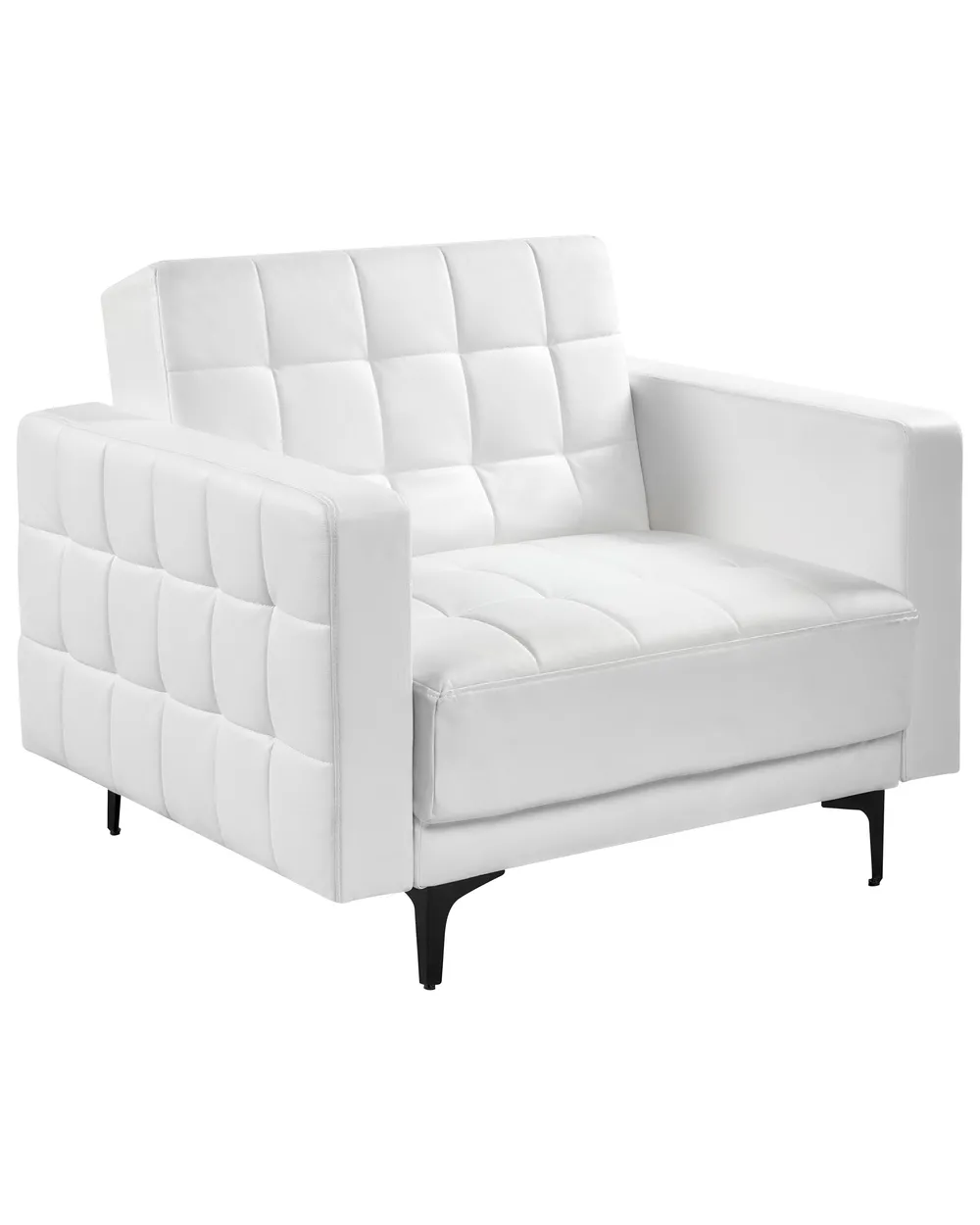 Fauteuil ABERDEEN Kunstleer Wit_1038778