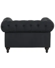 Sessel CHESTERFIELD Stoff Graphitgrau_675680