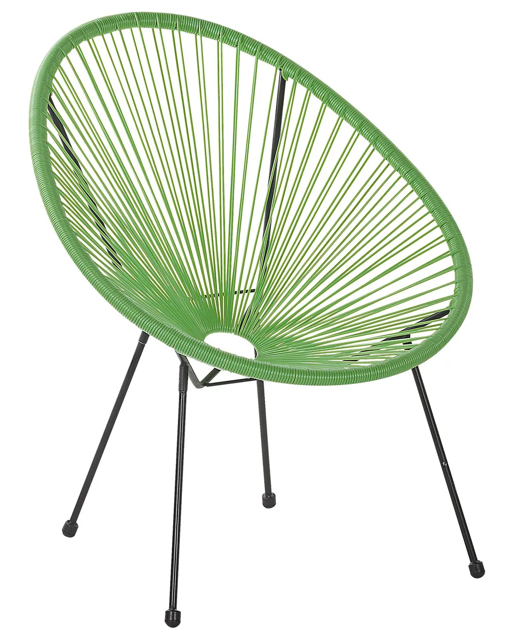 Gartenstuhl ACAPULCO II Polyrattan Grün