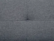Sofa Bed 3 Seater ALSTEN Fabric Dark Grey_799245