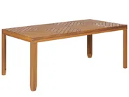 Gartenmöbel Set 4-Sitzer BARATTI Akazienholz Braun_869002