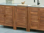 Outdoor-Küchenschrank BRUCOLI Braun Akazienholz_1000948