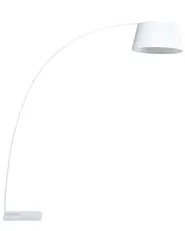 Floor Lamp BENUE Metal White_67614