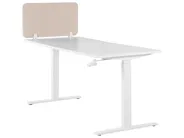 Desk Screen WALLY 72 x 40 cm Beige_853030